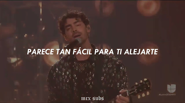 Ela Taubert & Joe Jonas - ¿Cómo Pasó? (Letra Español)