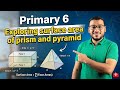 19》 Exploring surface area of prism and pyramid. primary 6