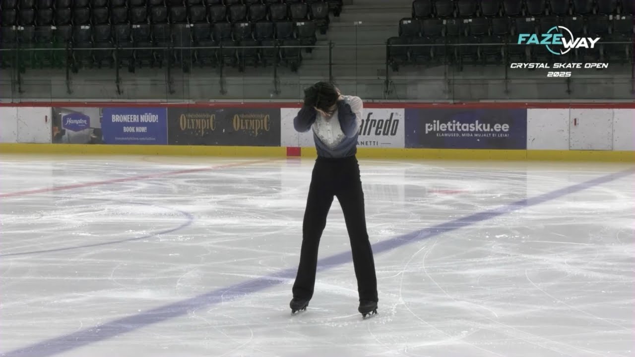 Ean Weiler – 2025 Crystal Skate Open FS