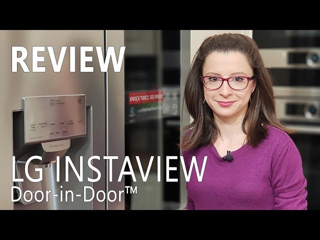 REVIEW LG InstaView Door-in-Door - Frigider Side by Side GSX961NSAZ -  YouTube