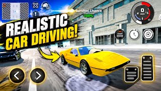     🚗 New Realistic Car Driving Game | Open World Gameplay screenshot 4