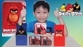 The Angry Birds 2 Movie Toys Surprise Crate Popper Plush  | Mystery Box Plushies unboxing screenshot 5