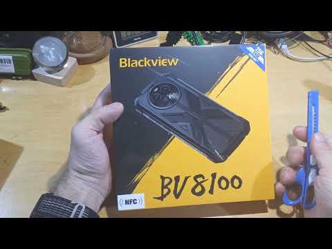 Видео: Распаковка Blackview BV8100, смартфона с  фарой и O.I.S.