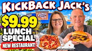 NEW Kickback Jack’s! Trying the $9.99 Lunch Special | Roanoke, VA