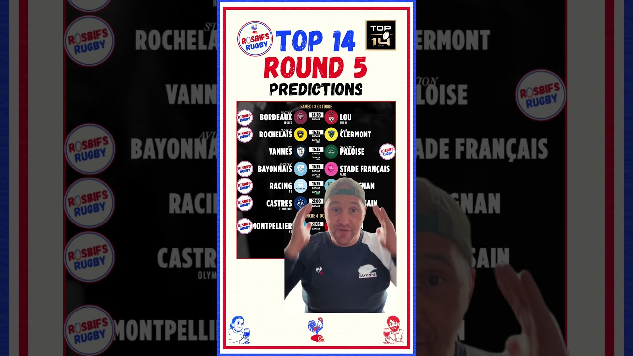 TOP 14 Predictions | Round 5
