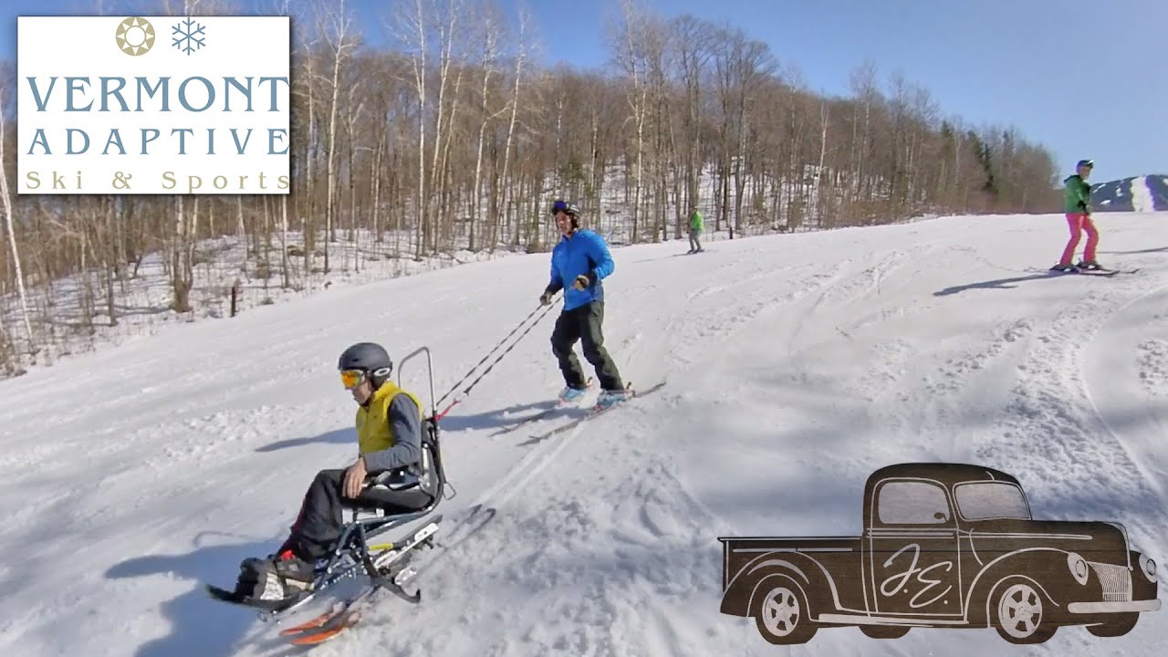Our buddy Jason Ellsworth jumped on the offer to hit the slopes with Vermont Adaptive on 3/9/2020