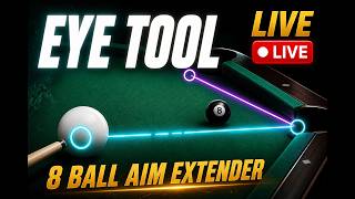 LIVE: Eye Tool — 8 Ball Pool Aim Extender | Android Overlay Demo screenshot 2