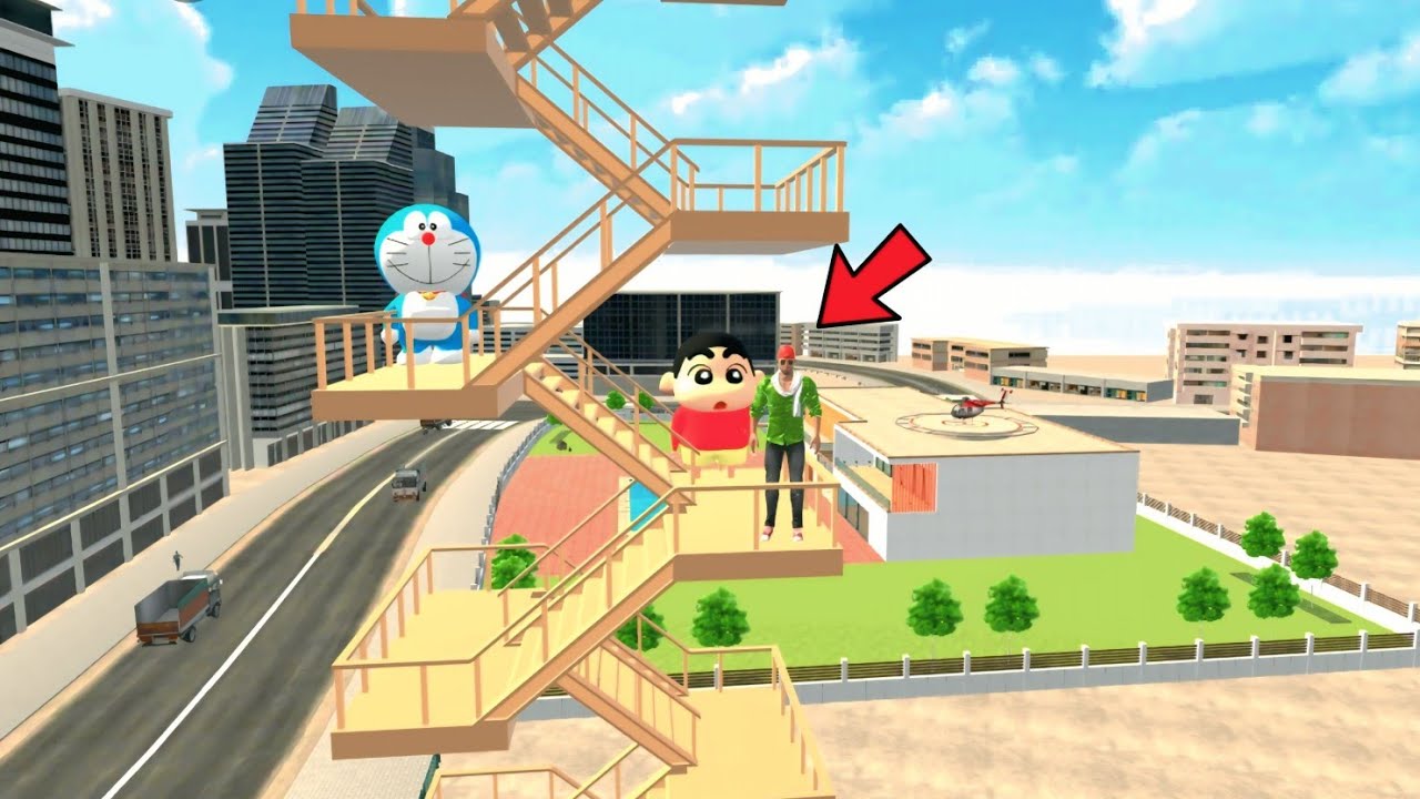 New Mega Ramp Challenge In Indian Theft Auto Simulator 🔥💥