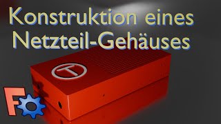 FreeCAD - Design of an enclosure for a Meanwell power supply