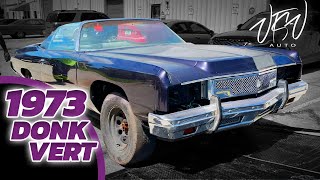 73 Caprice Classic Convertible Donk Drop Off!