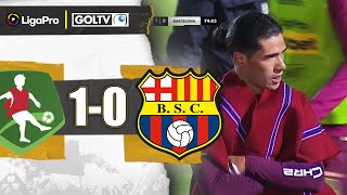 EL PONCHITO da la SORPRESA y VENCE AL ÍDOLO | Mushuc Runa 1-0 Barcelona | LigaPro 2024