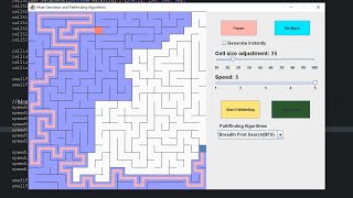 I Made A Maze Generator To Visualize Pathfinding DFS BFS Algorithms