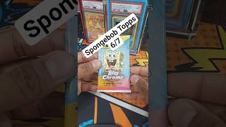 pack 7 #spongebob #topps #nickelodeon #spongebobsquarepants #nicktoons #nicktoonsunite #cards