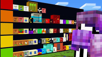 I Trapped EVERY Minecraft Mob in a TIER LIST!