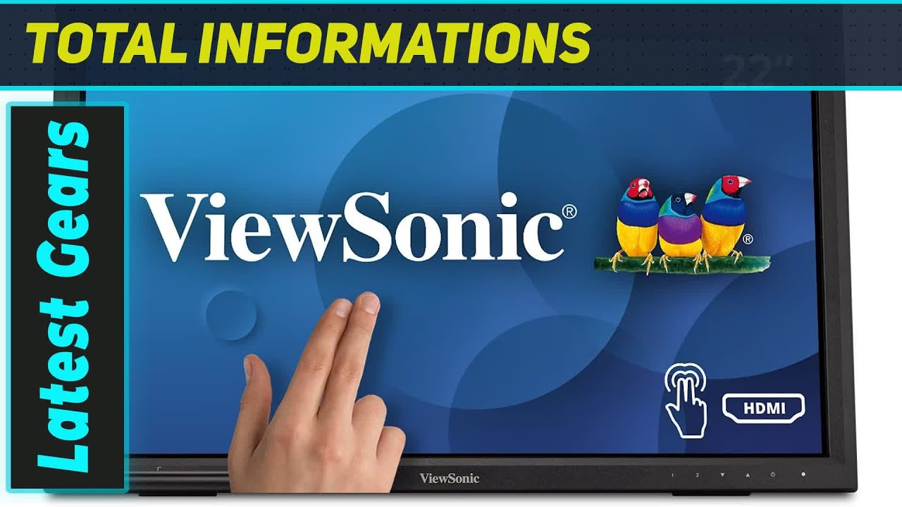 ViewSonic TD2223: Best Budget Touch Screen Monitor? - YouTube