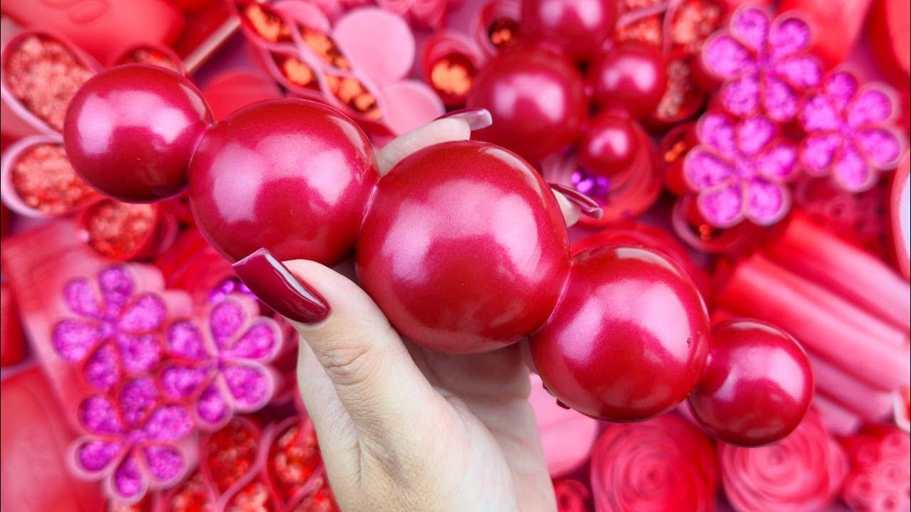 [ASMR]Compilation set★ASMR SOAP★Crushing soap★Cutting soap cubes★FOAM&GLITTER&STARCH★