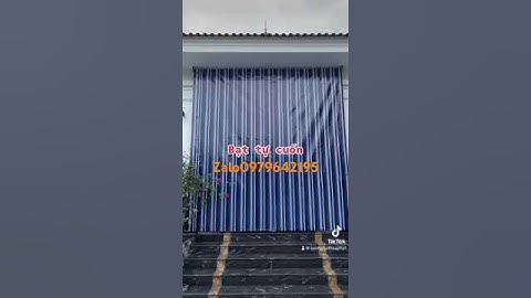 Rèm bạt chống nắng ngoài trời  ,tự động cuốn gọn.