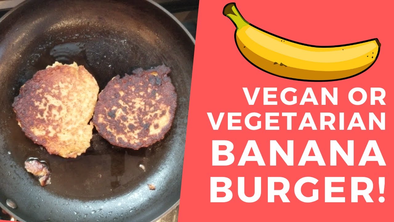 Vegetarian Banana Patty Recipe   Banana Burger Recipe