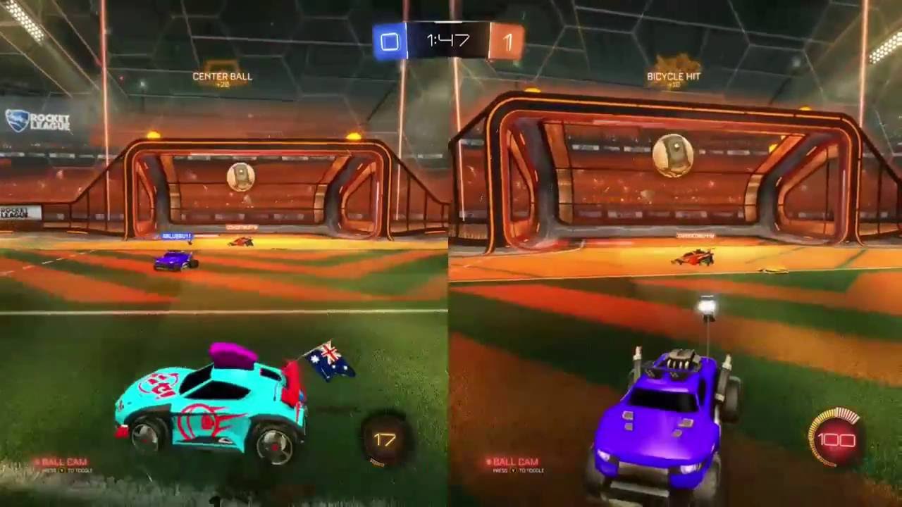 A Bicycle Kick!!! Rocket League