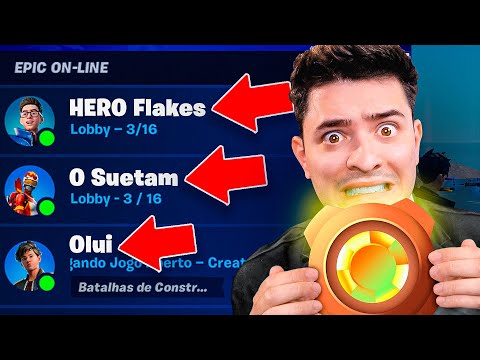 JULGANDO O RANK DOS MEUS AMIGOS NO FORTNITE!
