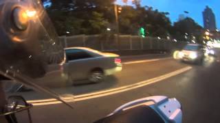 1040421板橋民生路上台64匝道安全區設立