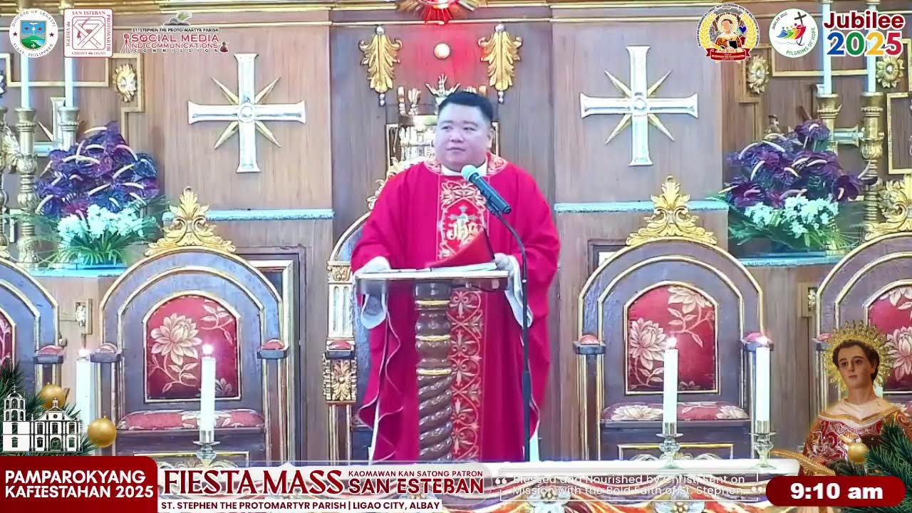Fiesta Mass | KAFIESTAHAN NI SAN ESTEBAN PROTOMARTIR