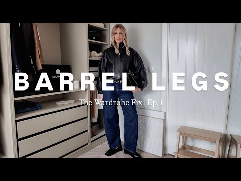 Black Top and Barrel Trousers