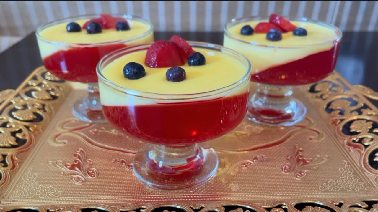 Jello Custard Pudding Jello Custard Recipe YouTube