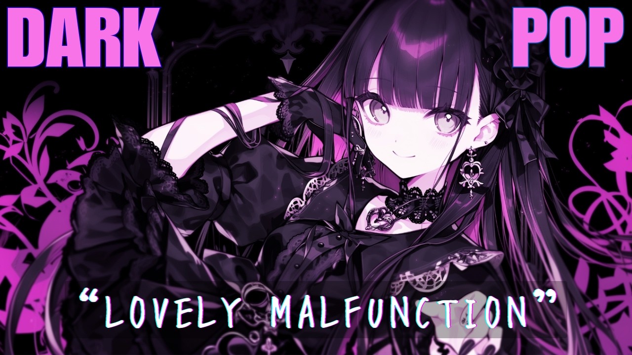 【作業用BGM】甘く壊れた電子心臓。止まらない通知と重低音に溺れる、病みかわいいダークテクノ ｜ 集中・没入用Playlist