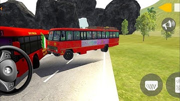 New Tata local bus driving - indian sleeper bus simulator - Android Gameplay 