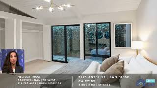 2526 Aster St , San Diego, CA 92109 with Melissa Tucci