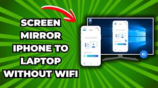 How to Screen Mirror IPHONE to Laptop Without WiFi 2026 (NEW GUIDE)