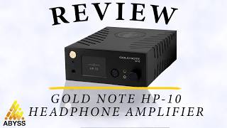 Gold Note HP-10 Headphone Amp DAC