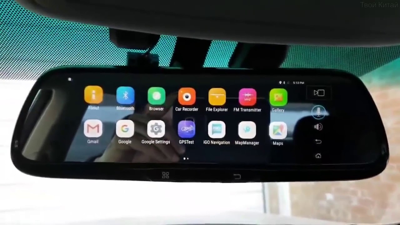 Android зеркало в машину