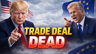 E.U Halts U.S Trade Deal    #EuropeanUnion #Trump #United States