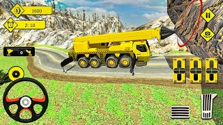 Tunnel Boring Machine Simulator - Snow Highway Road Construction 3D - Android Gameplay screenshot 5