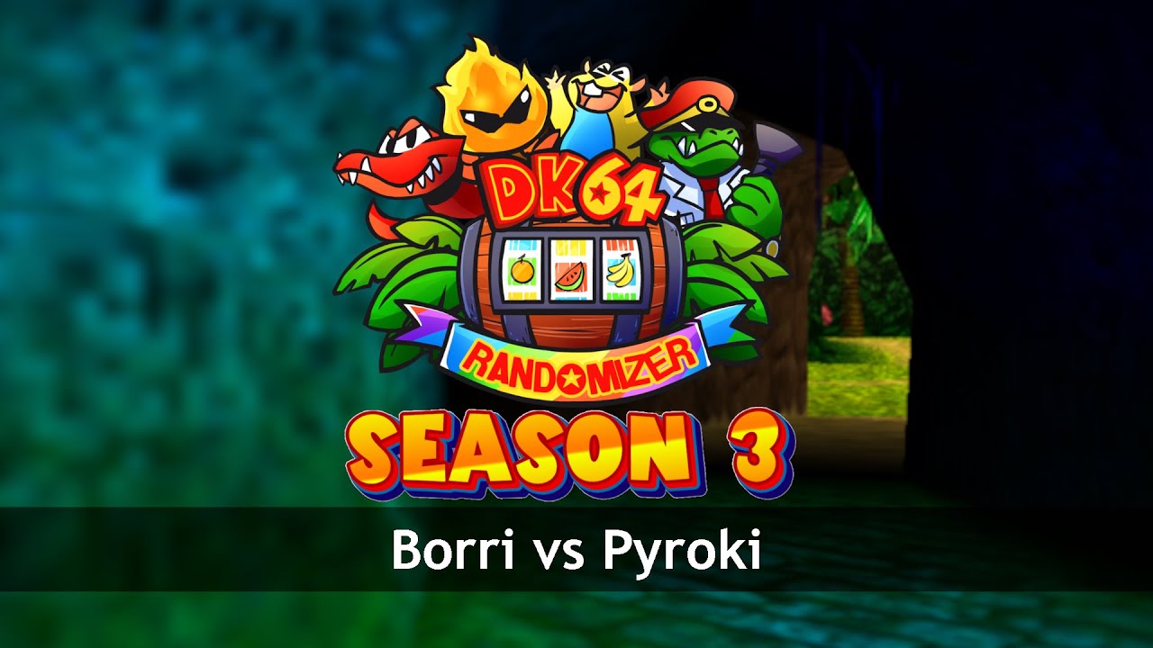 DK64 Randomizer | S3 Tournament Qualifier | Borri432 vs. Pyroki - YouTube