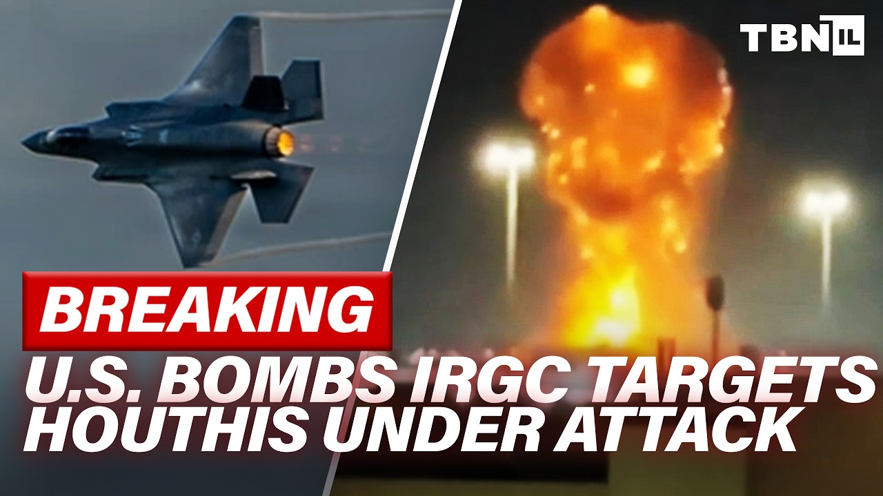 BREAKING: US Bombs IRGC Targets; Trump Talks Nuke Option; Houthi Missile Site EXPLODES | TBN Israel