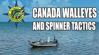 How To Catch Canadian Walleyes In Mid Summer!