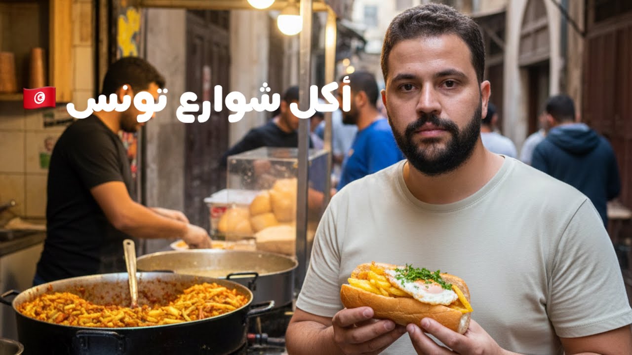 street food Tunisia 🇹🇳أكل شوارع تونس