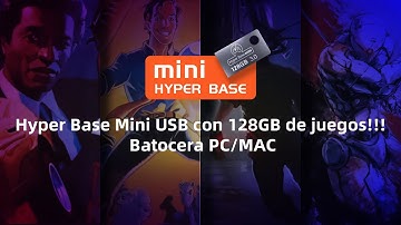 Hyper Base Mini U disk game console with 43000+ games