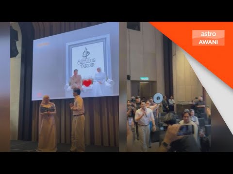 Fattah Amin Amira Othman Berkahwin Hari Ini