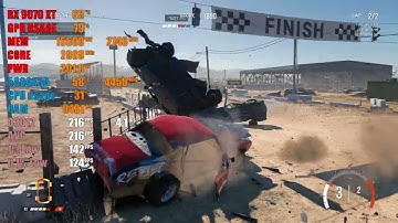 Wreckfest 2: 9070 XT frame generation works better now