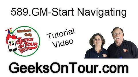 Start Navigating Tutorial Video 589