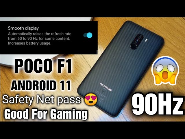 🔴 SO SMOOTH 60-90 fps POCO F1 SD845 WITHOUT ROOT