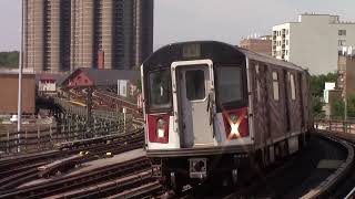 Evening 4 Train Action at Bedford Park Blvd, 167th St, & 161st St Yankee Stadium