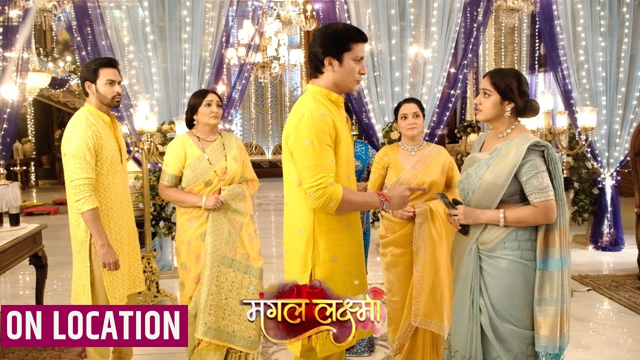 Mangal Lakshmi | Kapil Ne Mangal Se Mangi Maafi, Monisha Ko Nikala Ghar Se Bahar | On Location