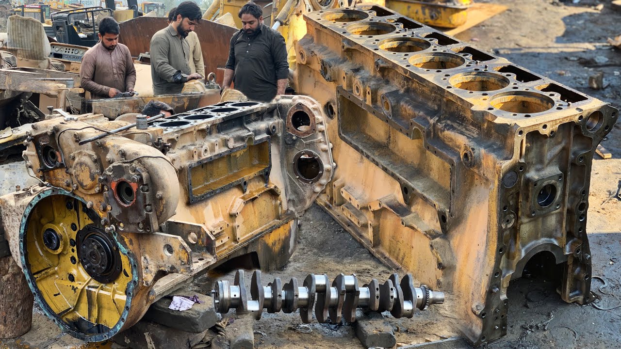 Engine Hug Huge Doosan Engine NT155 Remake | Block & Glass | Replacement Of hug ...