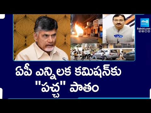 ఏపీ ఎలక్షన్‌ కమిషన్‌ తీరుపై అనుమానాలు...| TDP Leaders Rigging | AP Election Polling @SakshiTV - SAKSHITV