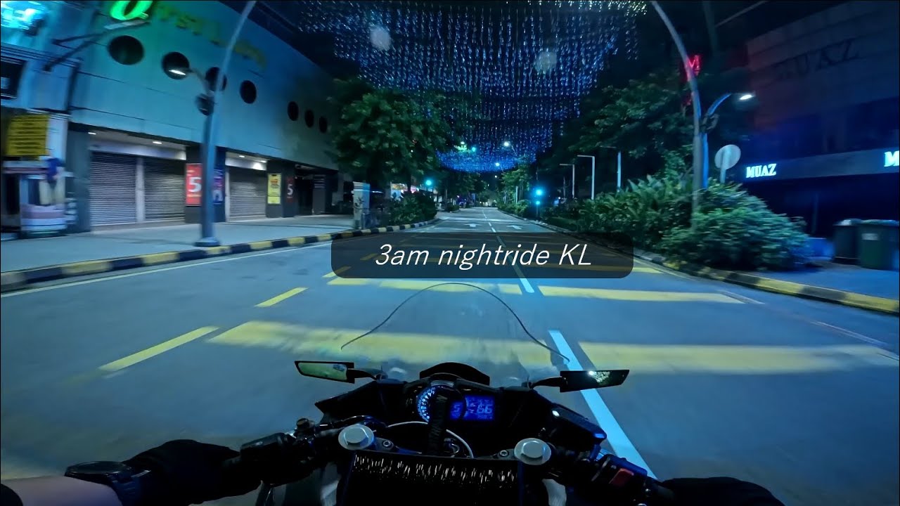 pov : Kuala Lumpur, 3am nightride | Modesaki Ninja250 + LeoVinco slipon| 4K POV PureSound